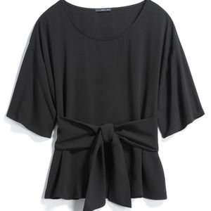WEST KEI

Julianne Tie Front Blouse